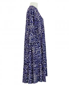 Tunika Kleid Leo Print in  blau von H. Trend (Bild 2)