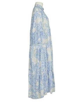 Tunika Kleid mit Lochspitze in  blau von H. Trend (Bild 2)