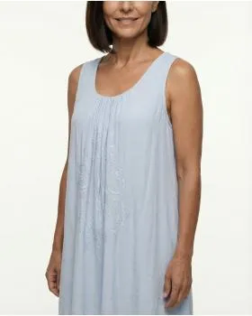 Tunika Kleid mit Seide in  blau von Spaziodonna (Bild 2)