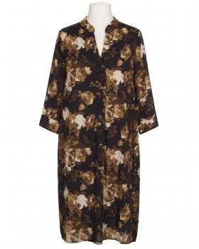 Tunika Kleid mit Seide in  schwarz von Made in Italy (Bild 1)