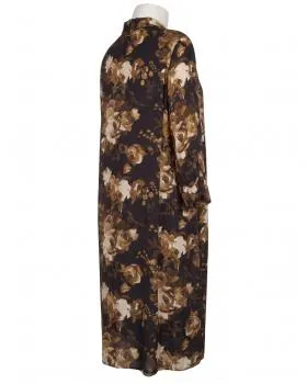 Tunika Kleid mit Seide in  schwarz von Made in Italy (Bild 2)