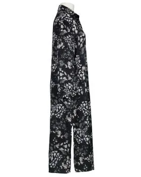 Tunika Kleid mit Seide in  schwarz von Made in Italy (Bild 2)
