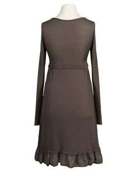 Tunika Kleid mit Volant in  braun von les freres (Bild 2)