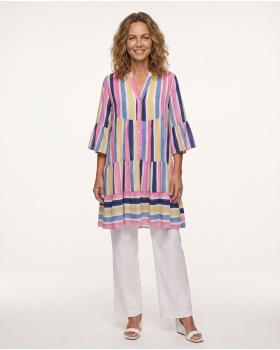 Tunika Kleid Print in  bunt von Selected Touch (Bild 3)