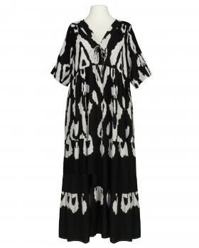 Tunika Kleid Print in  schwarz von Vincenzo Allocca (Bild 1)