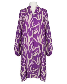 Tunika Kleid Print in  violett von Made in Italy (Bild 1)