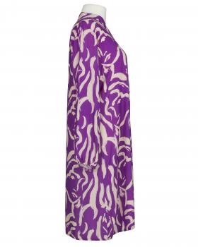 Tunika Kleid Print in  violett von Made in Italy (Bild 2)