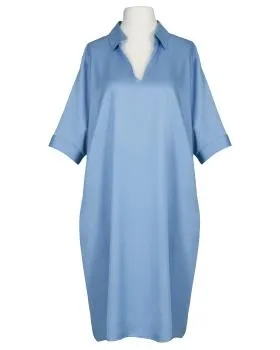 Tunika Kleid Satin in  blau von Sarah (Bild 1)