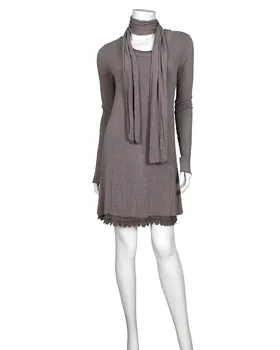 Tunika Lagenlook in  braun von Spaziodonna (Bild 2)