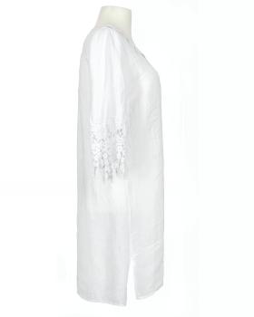 Tunika Leinen mit Spitze in  weiss von Diana (Bild 2)
