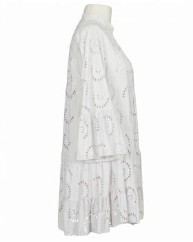 Tunika Lochstickerei in  wei� von Made in Italy (Bild 2)