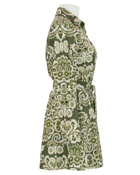 Tunika mit floralem Muster in  khaki von Made in Italy (Bild 2)