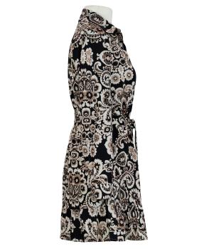 Tunika mit floralem Muster in  schwarz von Made in Italy (Bild 2)