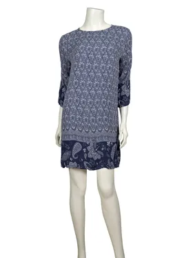 Tunika mit Paisley Print in  blau von Diana (Bild 2)