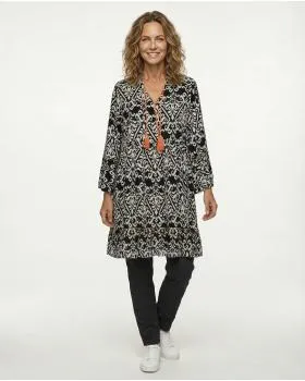 Tunika mit Print in  schwarz von Style Touch (Bild 3)