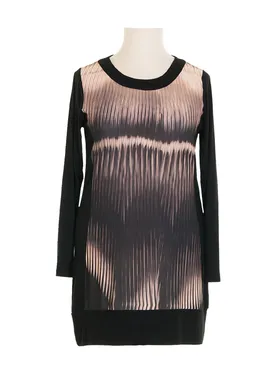 Longshirt mit Print in  schwarz von CN-G (Bild 1)