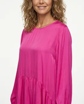 Tunika mit Seide in  pink von H. Trend (Bild 5)