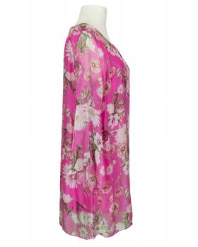 Tunika mit Seide in  pink von Made in Italy (Bild 2)