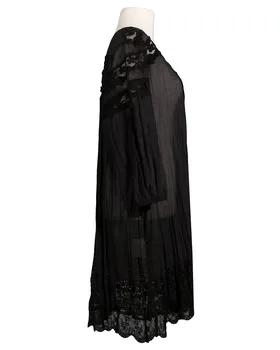 Tunika Baumwolle in  schwarz von Zedd (Bild 2)