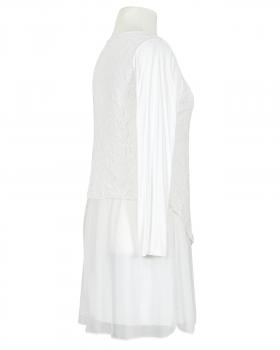 Tunika mit Spitze in  weiss von Spaziodonna (Bild 2)