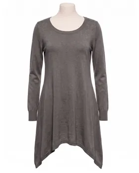Tunika Pullover in  grau von Spaziodonna (Bild 1)