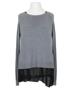Tunika Pullover 2-tlg. in  grau von Spaziodonna (Bild 1)