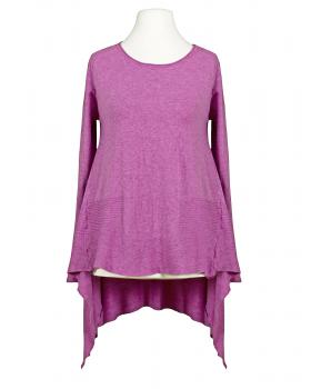 Tunika Pullover A-Linie in  violett von Spaziodonna (Bild 1)