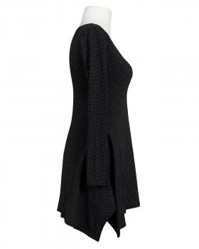 Tunika Shirt Punkte in  schwarz von FASHION (Bild 2)
