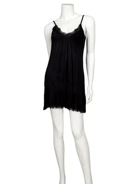 Long Top mit Spitze in  schwarz von Pronto Moda (Bild 2)
