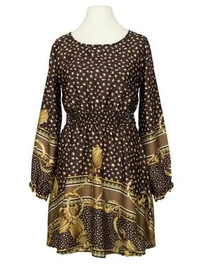 Tunika Tuchprint in  braun von Blu Royal (Bild 1)