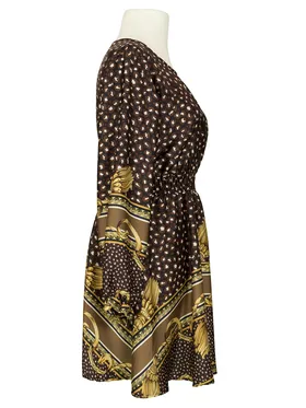 Tunika Tuchprint in  braun von Blu Royal (Bild 3)