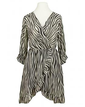 Tunika Zebra Print in  schwarz von Blu Royal (Bild 1)