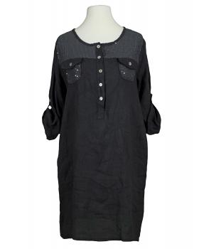 Tunika Leinen in  anthrazit von Diana (Bild 1)