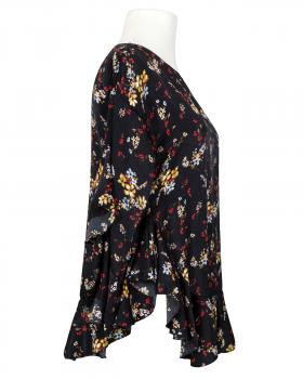 Tunikabluse mit Volant in  schwarz von Blu Royal (Bild 2)