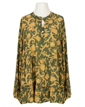Tunikabluse Ornamentprint in  oliv von New Collection (Bild 1)