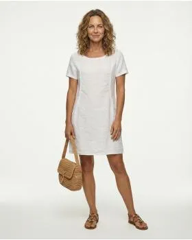 Leinenkleid A-Linie in  wei� von RESTART (Bild 1)