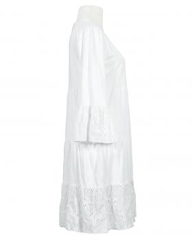 Tunika Kleid Lochstickerei in  weiss von Sarah (Bild 2)