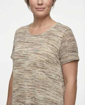 Tunikashirt A-Linie in  beige von CN-G (Bild 3)