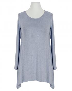 Tunikashirt mit Schal in  blau von Made in Italy (Bild 2)