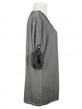 Tunikashirt mit Spitze in  grau von Spaziodonna (Bild 2)