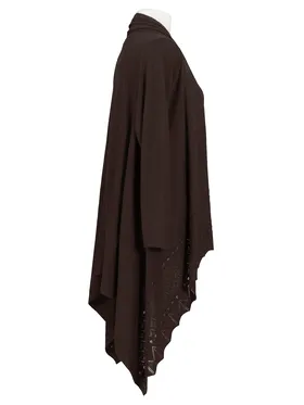 �berwurf Strickh�lle in  braun von Beauty Women (Bild 2)