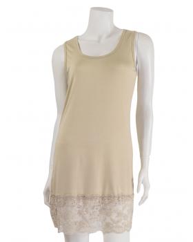 Unterkleid mit Spitze in  beige von Made in Italy (Bild 1)