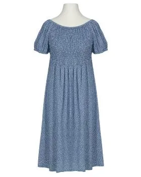 Viskose Kleid in  hellblau von Made in Italy (Bild 1)