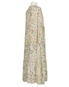 Viskosekleid Floral in  beige von H. Trend (Bild 2)