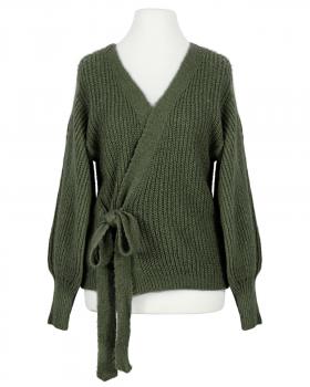 Wickel Strickjacke in  oliv von Diana (Bild 1)