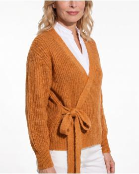 Wickel Strickjacke in  orange von Diana (Bild 4)