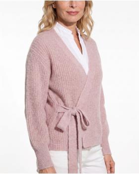 Wickel Strickjacke in  rosa von Diana (Bild 4)