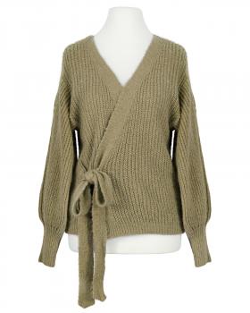 Wickel Strickjacke in  taupe von Diana (Bild 1)