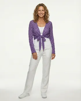 Wickeljacke in  flieder von FASHION (Bild 3)