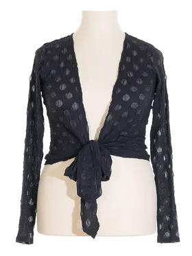 Wickeljacke in  schwarz von FASHION (Bild 1)